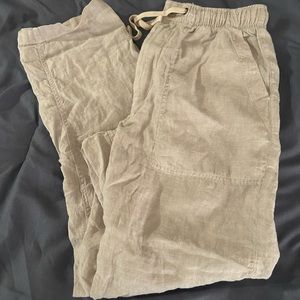 J. Crew Linen Beach Pants